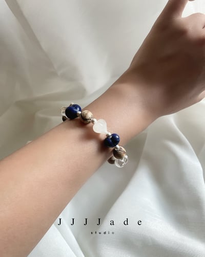 T242 澈赫 | 白玉 青金石8