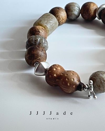 T217 末砂 | 白底草花4