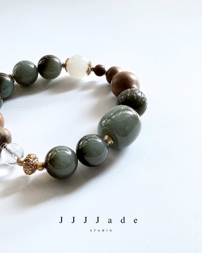 T342 凘琢 | 和田玉手串7