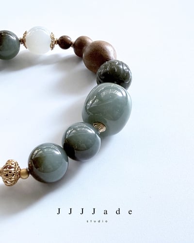 T342 凘琢 | 和田玉手串3