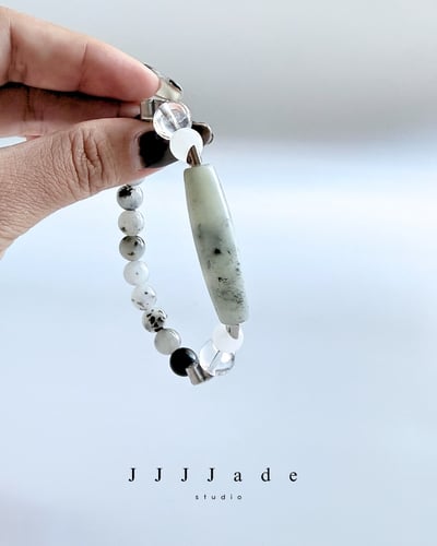 T340 寒序 | 和田玉手串7