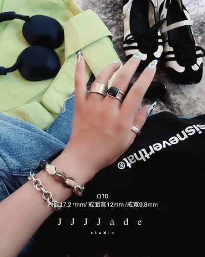 Q10 11 讓序 | 銀鑲戒指7
