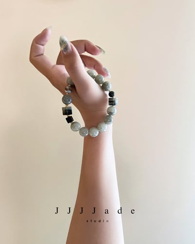 T231牙影 | 白底點墨青花7