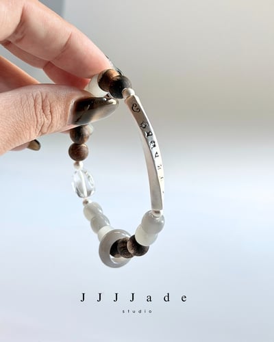 T317 梵煙 | 和田玉手串5