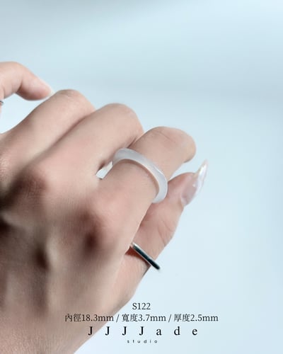 S121~130 漫漫 | 冰白方圓戒指5