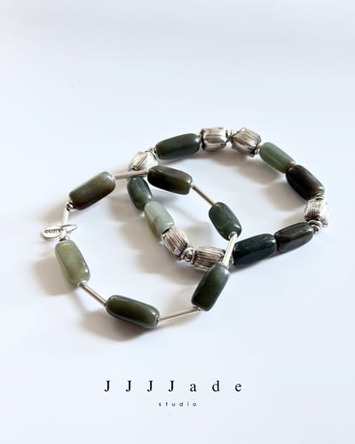 T341 邁藍 | 和田玉手串2