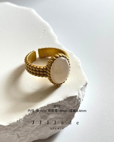 Q19 柔核 | 銀鑲戒指3