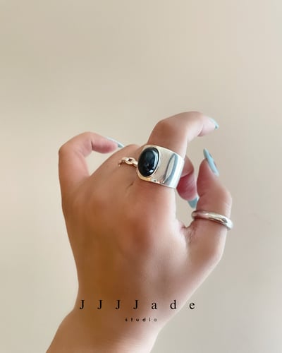 Q01 02 塔影 | 幾何銀鑲7