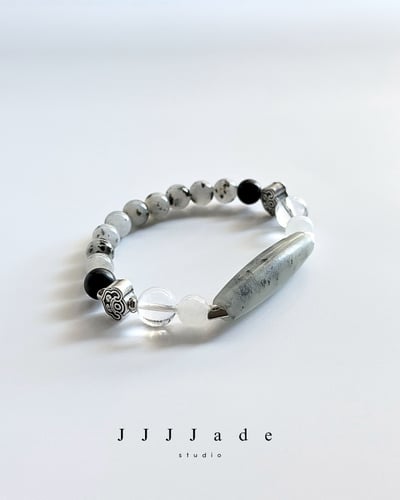 T340 寒序 | 和田玉手串1