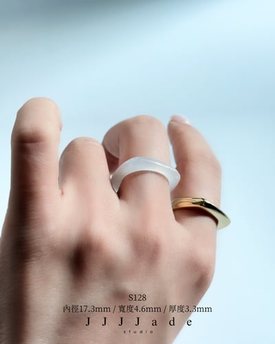 S121~130 漫漫 | 冰白方圓戒指17