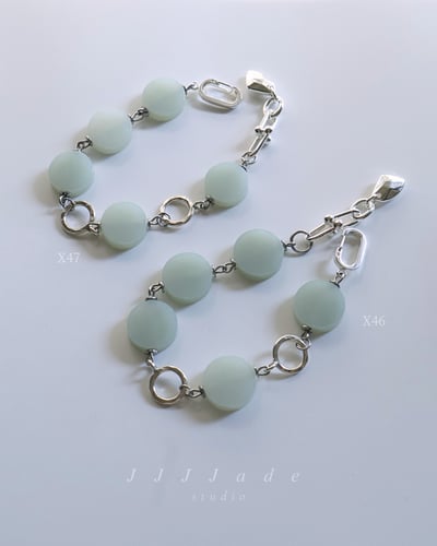X46 洛 珞 |  圓舞曲 Waltz' Collection Bracelet (且末奶藍)4