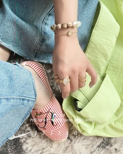 Q19 柔核 | 銀鑲戒指8