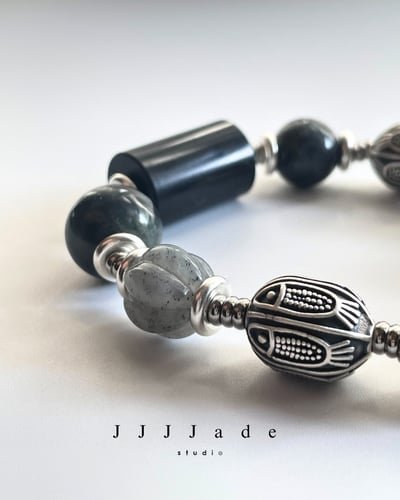 T264 餘行 | 墨玉 | 青花3