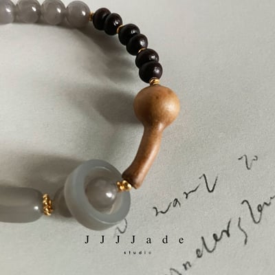 T178 紫菂   手串 18cm1