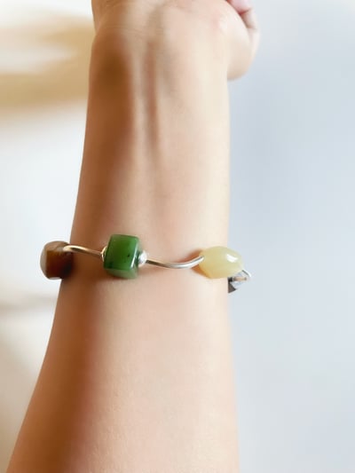 T129 泰銀扭扭多寶手鏈 15~16cm4