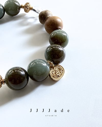 T342 凘琢 | 和田玉手串5