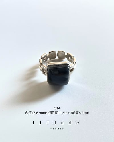 Q12 13 14 弧隙 | 銀鑲戒指16