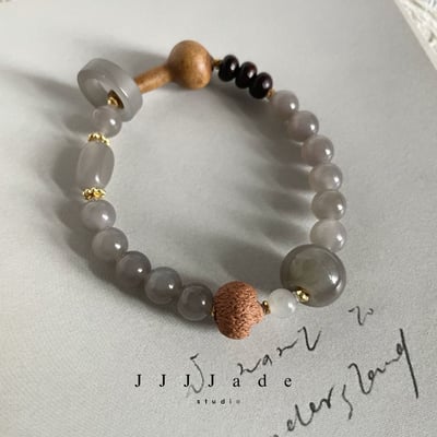 T178 紫菂   手串 18cm2