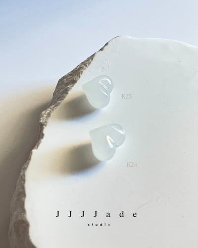 K24~K33 和田玉愛心單珠4