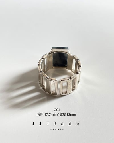Q03 04 指頁 | 銀鑲戒指13