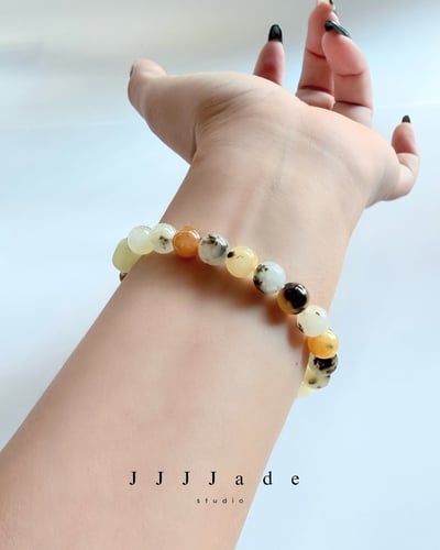 T303  游光 | 和田玉手串7