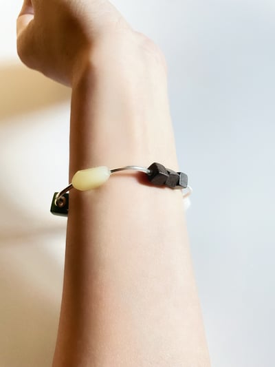 T129 泰銀扭扭多寶手鏈 15~16cm5