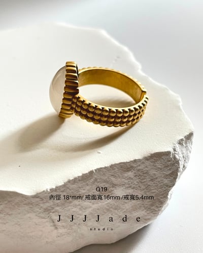 Q19 柔核 | 銀鑲戒指5