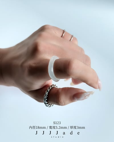 S121~130 漫漫 | 冰白方圓戒指7