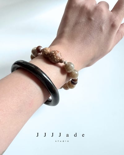 T297 嬉果 | 和田玉手串8