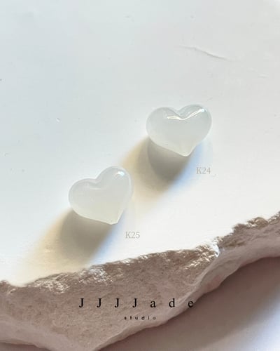 K24~K33 和田玉愛心單珠2