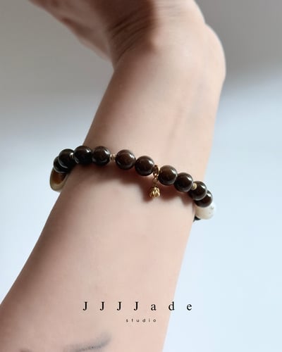 T293 秋席 | 和田玉糖玉手串7