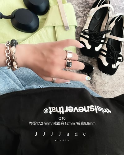 Q10 11 讓序 | 銀鑲戒指8