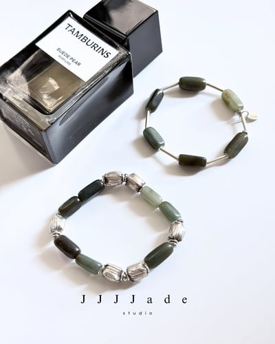 T341 邁藍 | 和田玉手串5