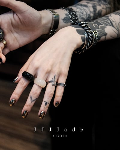 #306 #373 蒔 /芍藥 港碼15 11  內徑17.5mm 15.8mm6