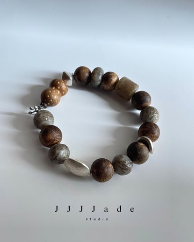 T217 末砂 | 白底草花8