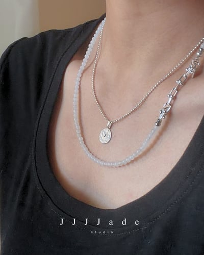 白玉鎖骨鍊7