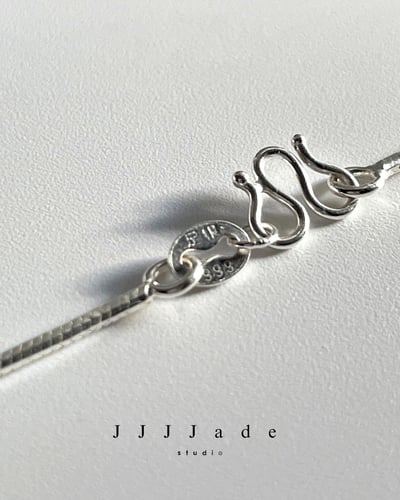 Z01 02 03 04 05 對鏡 | 聚墨青花純銀項鏈18