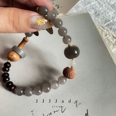 T178 紫菂   手串 18cm4