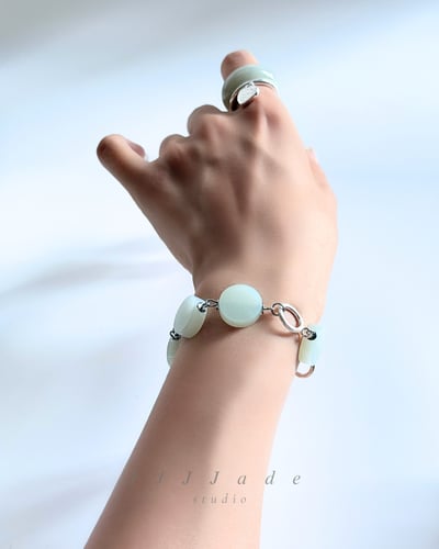 X46 洛 珞 |  圓舞曲 Waltz' Collection Bracelet (且末奶藍)2