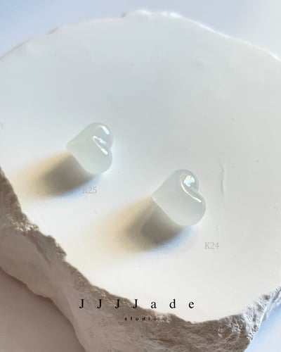 K24~K33 和田玉愛心單珠3