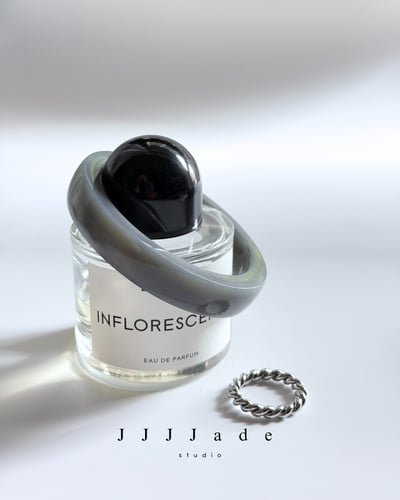 B22 涅落 | 和田玉烟灰鐲現貨、訂製2