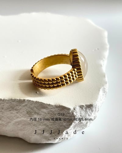 Q19 柔核 | 銀鑲戒指4