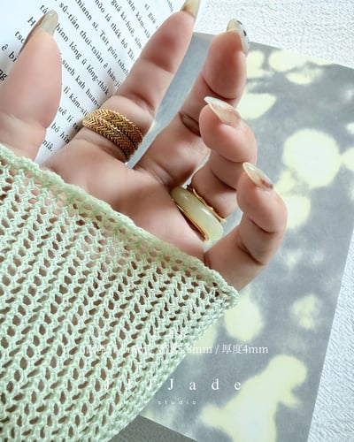 #54~58 蓶蓶 | 和田玉晴水戒指10