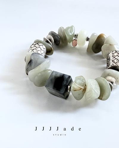 T338 餘想 | 和田玉籽料手串3