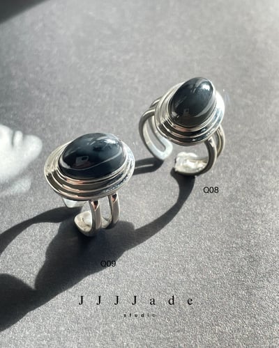 Q08 09懸界 | 銀鑲戒指1