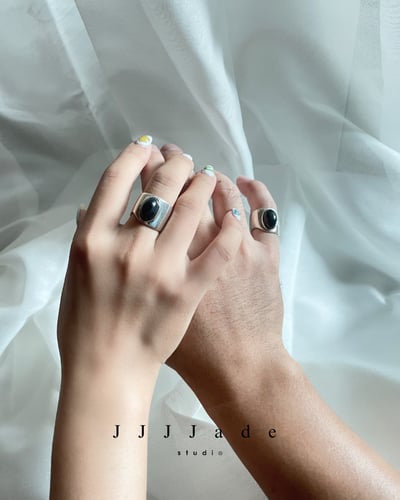 Q01 02 塔影 | 幾何銀鑲9