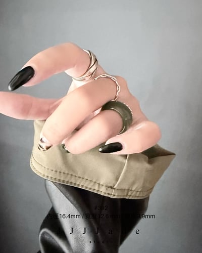 #386~394 杪渺 湖水綠戒指 | 港碼18~1217