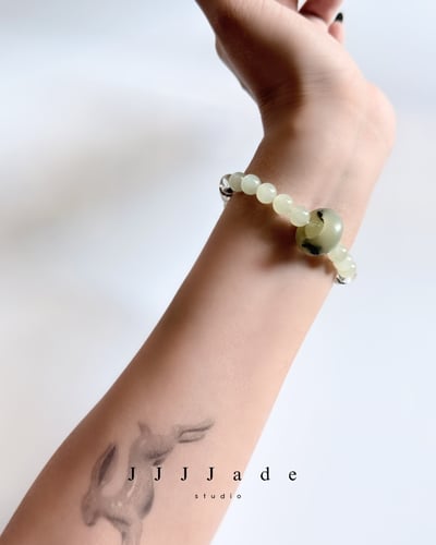 T304 青泊 | 和田玉手串9