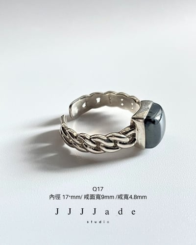 Q16 17 18 指界 | 銀鑲戒指10