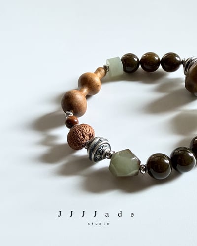 T348 醇若 | 和田玉老紅糖手串3